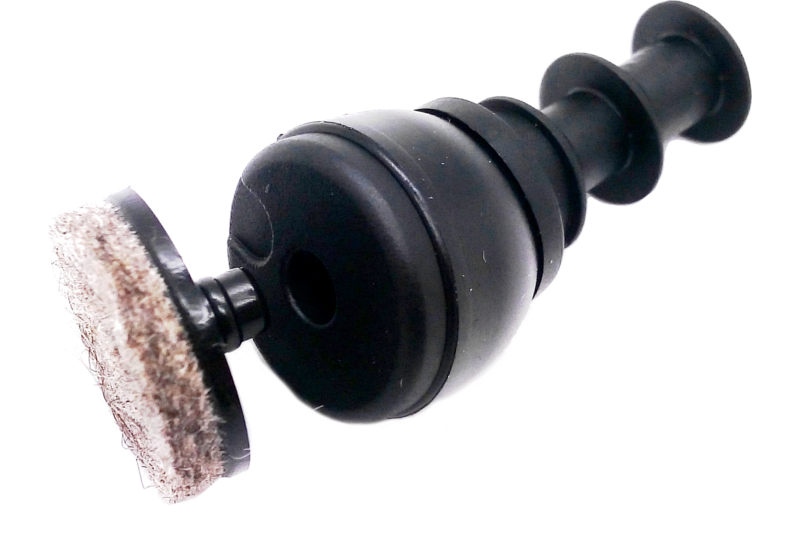 QuickClick set voor holle poot 13 mm met ronde viltglijder 20 mm