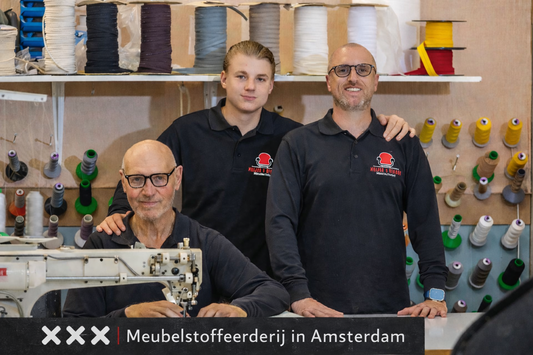 Bank herstofferen in Den Haag