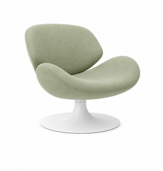 Nieuwe stoffering en restauratie voor de Geoffrey D. Harcourt F518 Lounge Chair