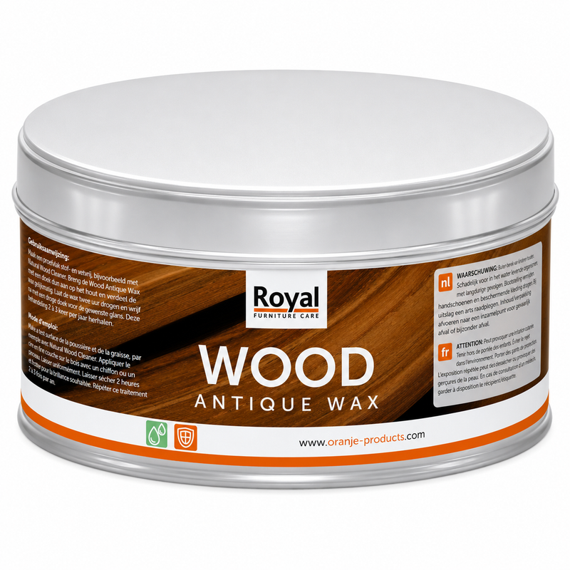 Wood Antique Wax Middenbruin 370 ml voor ongelakt hout