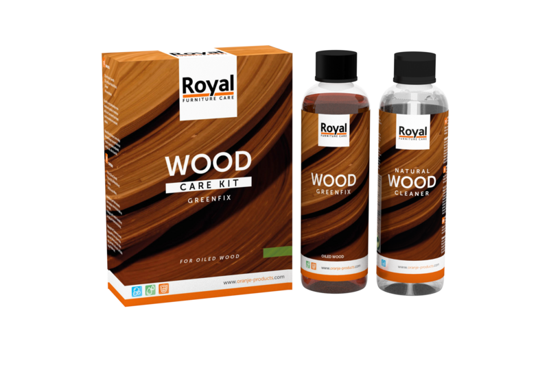 Wood Care Kit Greenfix voor geolied en onbehandeld hout