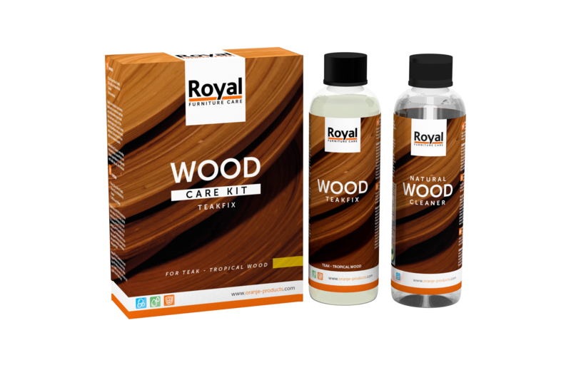 Wood Care Kit voor teak, acacia en tropisch hardhout